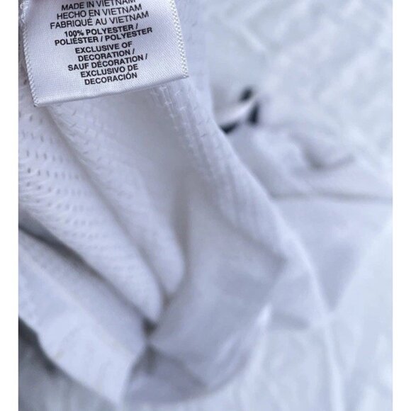 Vintage Spalding White Basketball Jersey Men’s Size Large Activewear - Picture 15 of 15